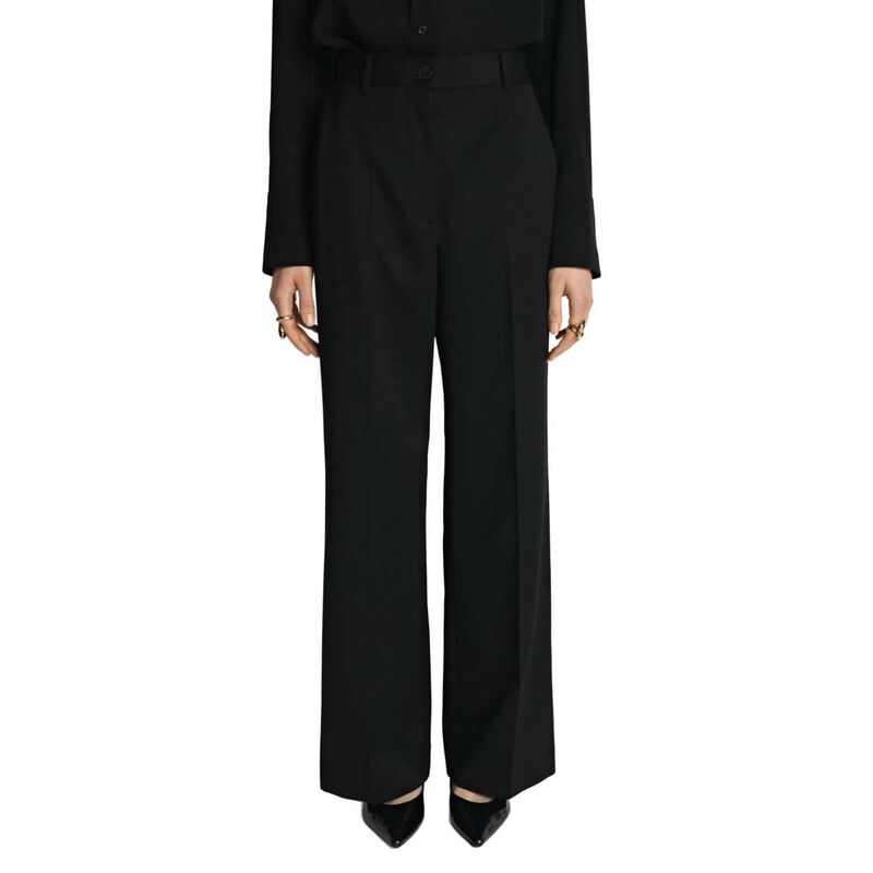 Veronika Maine Wool Wide Leg Pant image number 3